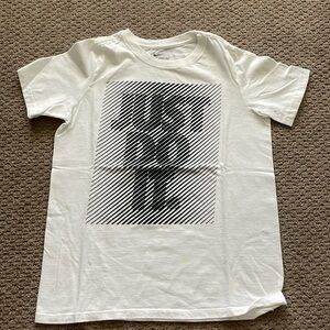 KIDS White Nike Just Do It Tee Size Medium